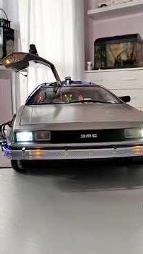 100% Masterpiece #delorean #backtothefuture #martymcfly #readyplayerone #dmc #miniature #scalemodel