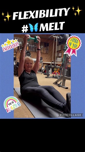 . #🦋HappyClient . 🦋🦋🦋🦋🦋🦋🦋🦋🦋🦋🦋🦋 . 🦋✨#🦋TheMariaMethod✨🦋 . 🦋🦋🦋🦋🦋🦋🦋🦋🦋🦋🦋🦋 . 💪🏼✨FLEXIBLE - BARBARA T. . 🦋🦋🦋🦋🦋🦋🦋🦋🦋🦋🦋🦋 . . I just want to Send out the Message that The MELT Method Barbara is beyond = AMAZING RESULTS✨‼️ IN ONE SESSION: I had “Tailor made” a MELT: Hand Treatment before her Workout… and this is her Reward…FLEXIBILITY ✨‼️ . ARE YOU READY to MELT⁉️ . A 😊 Happy Client is what makes me 😊 SMILE✨🦋💪🏼❣️ . . 👏🏼✨GREAT JOB 👑BARBARA T. ✨🦋✨❣️ 🎥 LOOK O