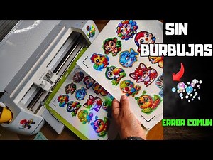 Lamina tus STICKERS sin BURBUJAS (método probado)