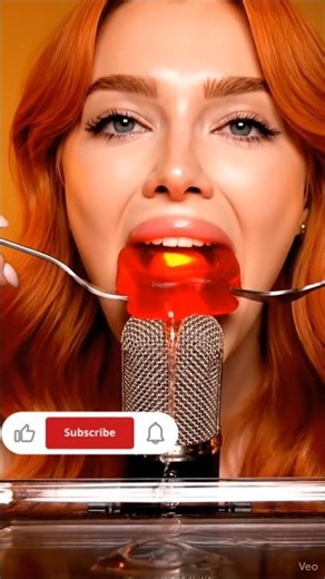 ​ASMR EATING🚨 GIANT YOUTUBE PLAY BUTTON GUMMY‌Extreme Chewy & Sticky Mouth Sounds No Talking Mukbang