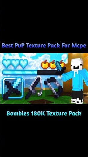 Bombies 180K Texture Pack Short And Best For PvP..🔥 #minecraft