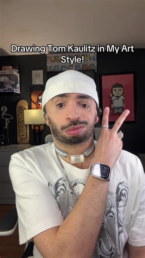 Drawing Tom Kaulitz in My Art Style