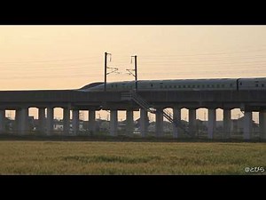 ALFA-X(E956) 本線試験走行 早朝編 2019.5.11