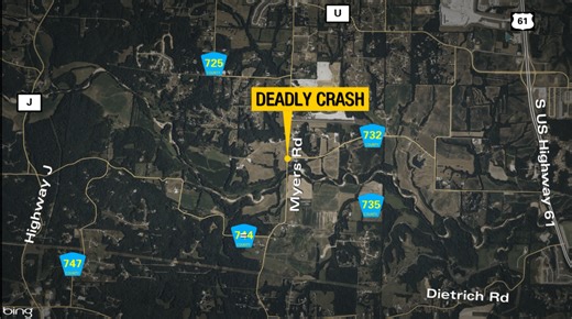 Motorcycle and car crash into one another, 1 person killed