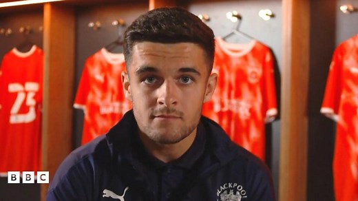 Jake Daniels: Blackpool footballer comes out as gay