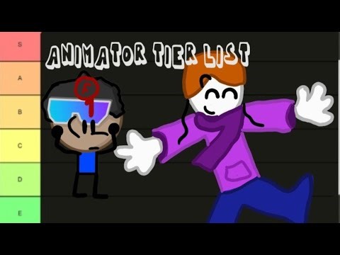Animator tier list! 10+ animators (low quality low budget lol)