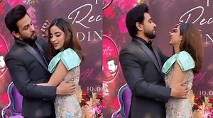 Saboor Aly, Ali Ansari host star-studded wedding reception: See Photos