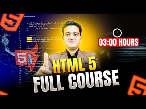 HTML5 Full Course in Hindi | Web Designing HTML5 Complete Tutorial #html5tutorial #websitedesigning