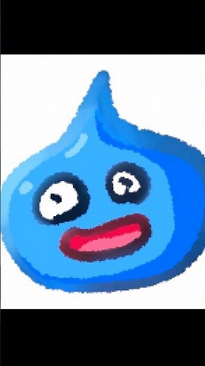 5秒スライム#スライム #ドラクエ #イラストメイキング #イラスト