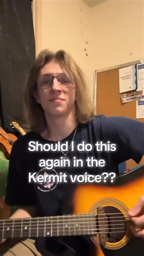 Carter Cupe | The Rainbow Connection - The Muppet Movie #acoustic #guitarist #singer #kermit #foryoupage | Instagram