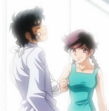 Jun Kenzaki and Kiku Takane (Ring Ni Kakero /Season 1)