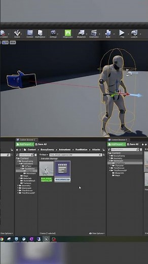 Unreal Engine - How To Add/Use Animations