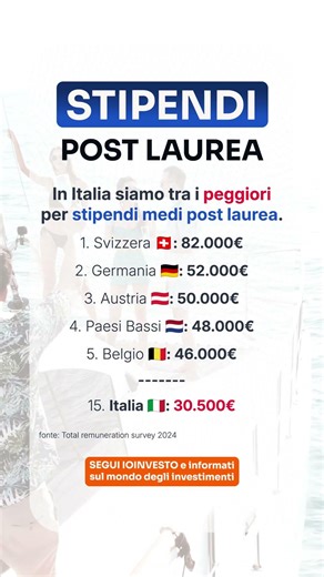 Anni di studio e sacrifici per stipendi bassi. Secondo te ne vale la pena? 💸 #finanzapersonale