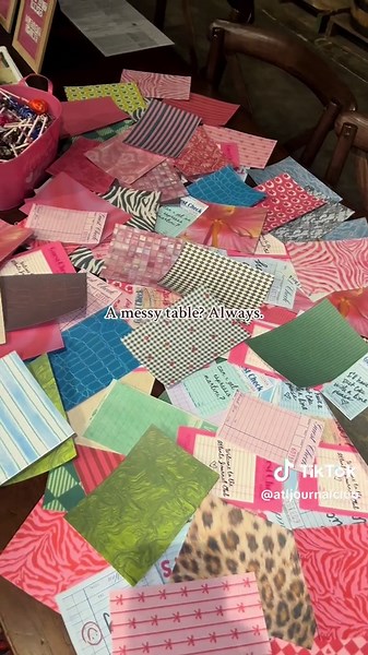 Creative Journaling: Embracing Chaos in Your Table