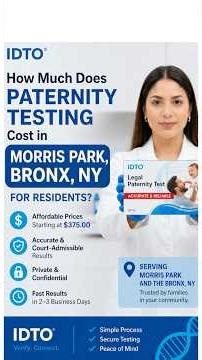 Morris Park Bronx NY Paternity Testing Cost | IDTO DNA