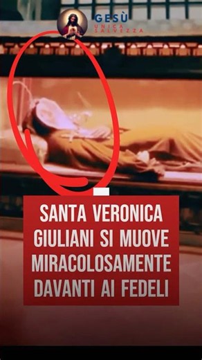 Saint Veronica Giuliani moves miraculously before the faithful #saintveronica #miracle #signs