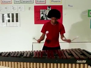 352K views · 68 reactions | Percussionist Aaron DeWayne offering a sumptuous Marimba rendition of the Super Mario Bros theme song. | 4:3 | Facebook