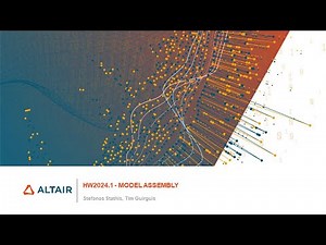 HyperWorks2024.1 Release Highlights: Model Assembly