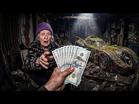 Restoring a Completely BURNED & CURSED Batmobile ($1,000 DEAL) | Full ASMR Process