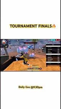 Free Fire Tournament Last Zone Fight🔥| Esports final🔥|#freefire #shorts #fftamil
