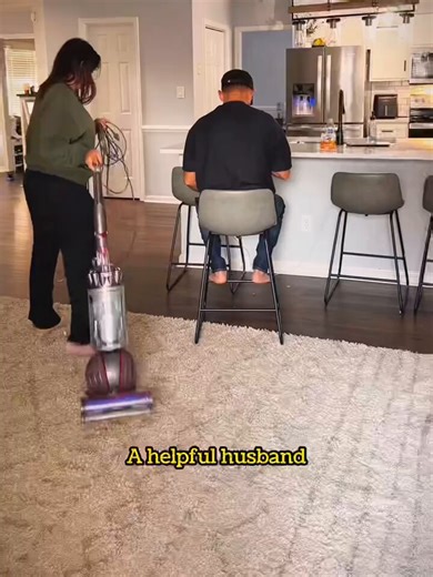When you have a husband that tries to help you!? 😂😭