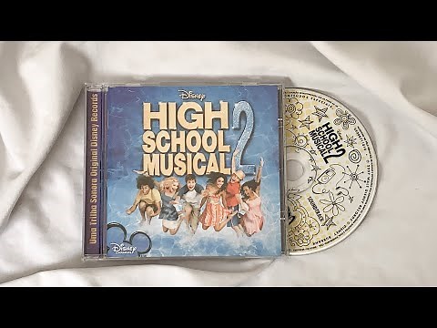 high school musical 2 - movie soundtrack (cd unboxing)