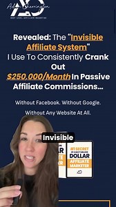 Affiliate marketing has become a lot tougher over the years. Even if you follow the same advice everyone else is using, it’s easy to fall behind. Platforms are crowded, competition is fierce, and algorithm changes can wipe out your progress overnight. I know because I’ve been through it all. Hi, I’m Adam Cherrington, and after years of struggling with the old methods, I decided to find a new way forward. That’s what led me to develop the Invisible Affiliate System. This system helps affiliates s