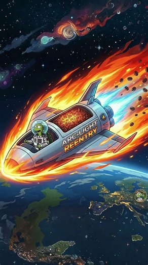 Arc-Light Reentry has entered the atmosphere