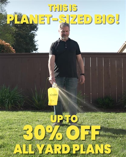 Better lawn care made easy. No guesswork. No unwanted chemicals. | Sunday