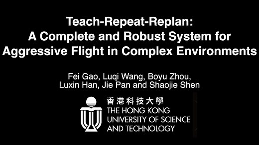 Teach-Repeat-Replan: A Complete and Robust System for Aggressive Flight in Compl