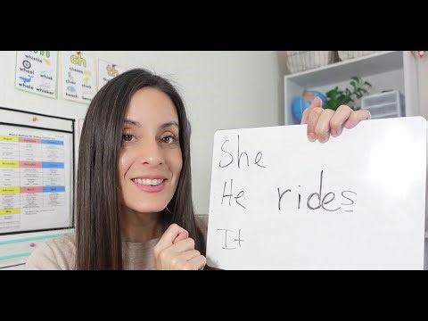 Simple Present Tense Verbs Lessons for Spanish Speakers|ESL Learners