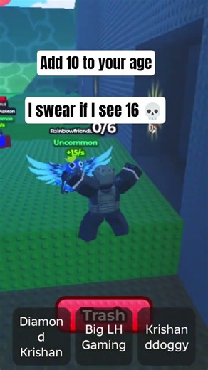 Add 10 to your age #roblox #helpmemakethismakesense #pov #funny #gaming