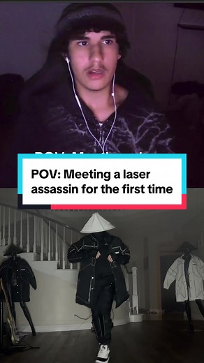 Meeting a Laser Assassin: POV Reaction to Wild Stunt