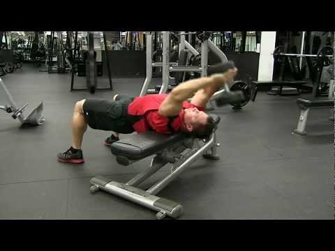 Lying Overhead Dumbbell Pullover