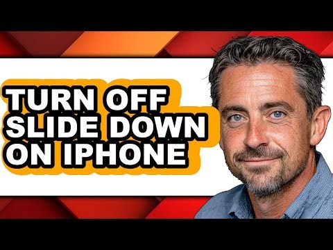 How to Turn Off Slide Down on Iphone (full Guide)