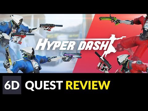 Hyper Dash | Unreal Tournament in VR | Oculus Quest Game Review