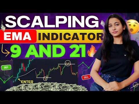 Advance Scalping With 9 AND 21 EMA | How To Use EMA For Intraday