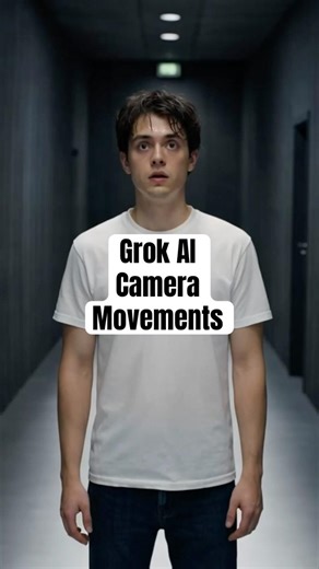 Keren‼️ Ini Gerakan Kamera Grok AI❗️ #shortvideo #cinematography #grok