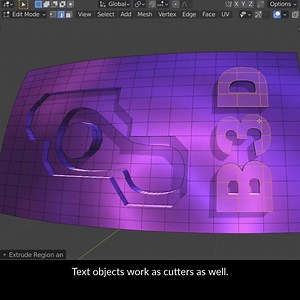 2.9K views · 230 reactions | #b3d tip: Knife Project is a useful but not well-known feature in Blender that lets you cut out shapes on surfaces. More tips & free sample e-book: https://www.blendersecrets.org/ | Blender Secrets | Facebook