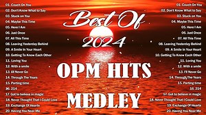 16K views · 29 reactions | BEST OF 2024 OPM HITS MEDLEY Nonstop Old Song Sweet Memories 80s 90s ✨ Couch On You, Stuck On You | Hitz Music | Facebook