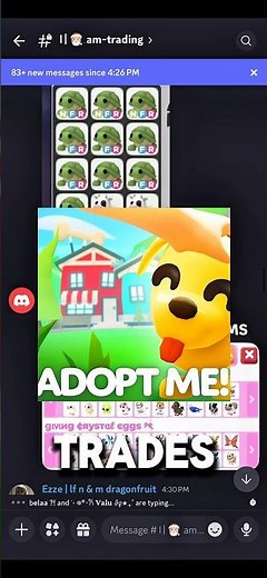 The Best Adopt Me Trading Discord Server To Join! 🐶 #roblox #adoptme #fyp