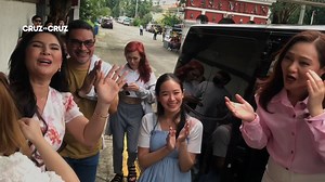 #CruzVsCruz #Exclusive: "NUMBER 1 po tayo dahil sa inyo!" 🤩 Hindi mapigilan ang celebration ng #CruzVsCruz cast sa set dahil sa kanilang mataas na ratings! 😁 Maraming salamat po sa inyo, mga Kapuso! | GMA Drama