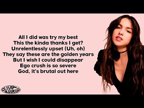 Olivia Rodrigo - brutal (Lyrics)