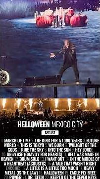 ¡La Leyenda del Power Metal Conquista México! 🎃 Helloween en Vivo en CDMX; el setlist fue BRUTAL