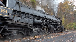 100K views · 4.3K reactions | Western Maryland 2-6-6-2 1309 climbing wet rail | Dynamo Productions | Facebook