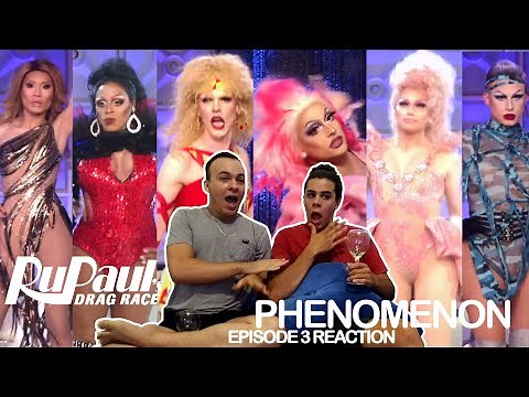 RPDR - Season 13 - Episode 3 (PHENOMENON) - BRAZIL REACTION