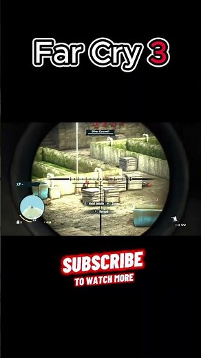 Far Cry 3 sniper