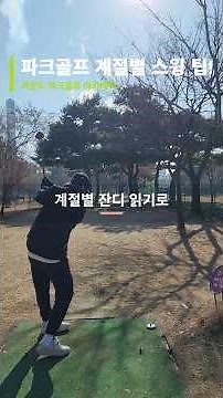 파크골프 치는 법! 계절별 스윙팁! #파크골프 #파크골프스윙 #파크골프치는법