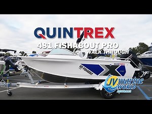 Quintrex 481 Fishabout PRO - Walk Through Video
