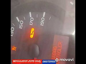 RÉPARATION CIRCUIT AIR BAG frontal de conducteur RENAULT MASTER III كيفية اطفاء لمبة الارباك